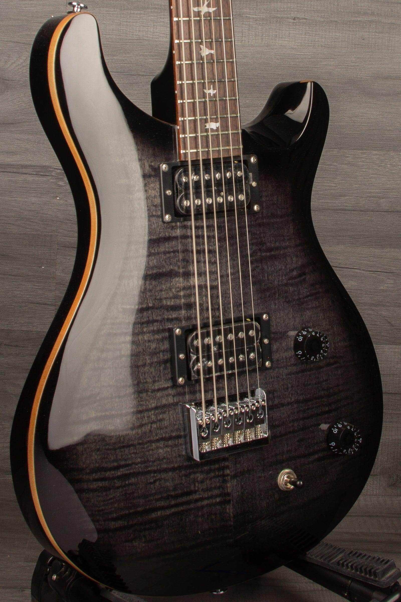 PRS SE Baritone 277 Electric Guitar - Charcoal Burst