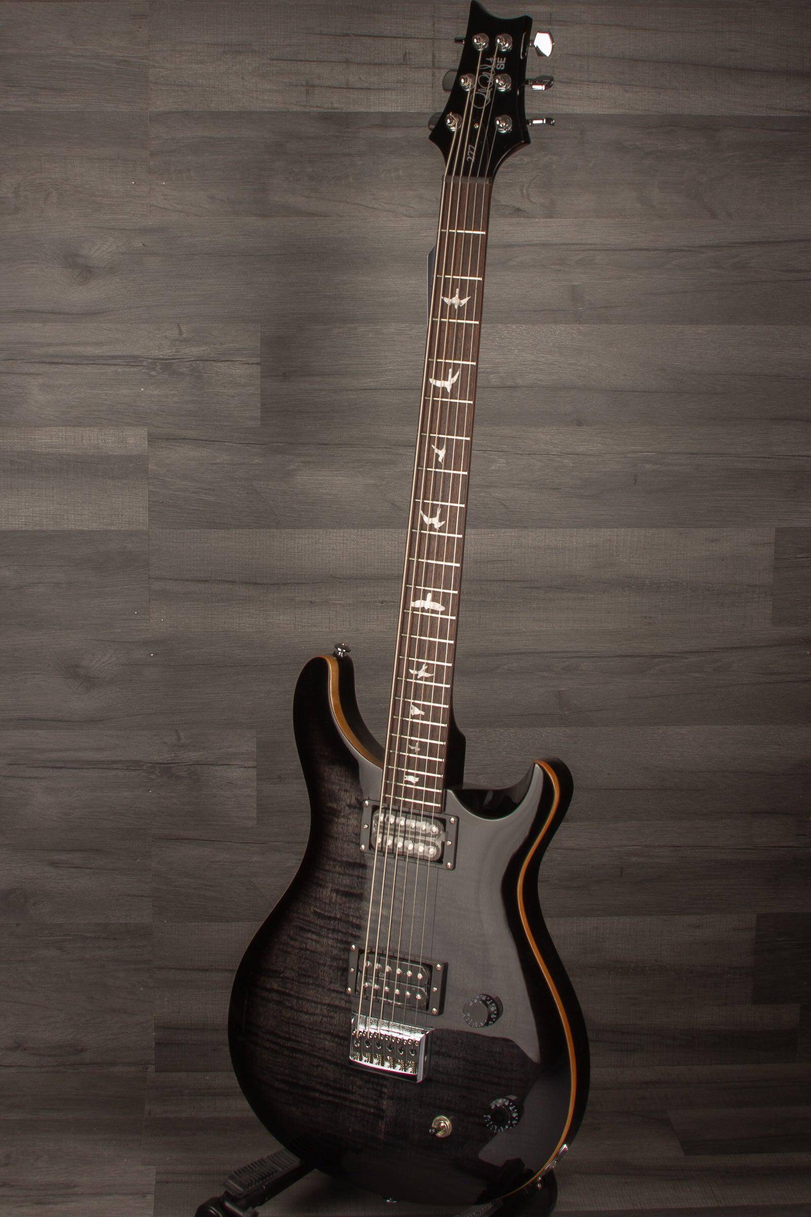 PRS SE Baritone 277 Electric Guitar - Charcoal Burst