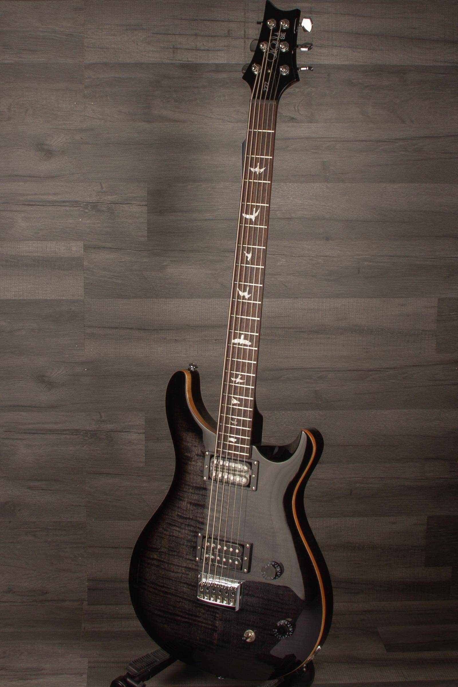 PRS SE Baritone 277 Electric Guitar - Charcoal Burst
