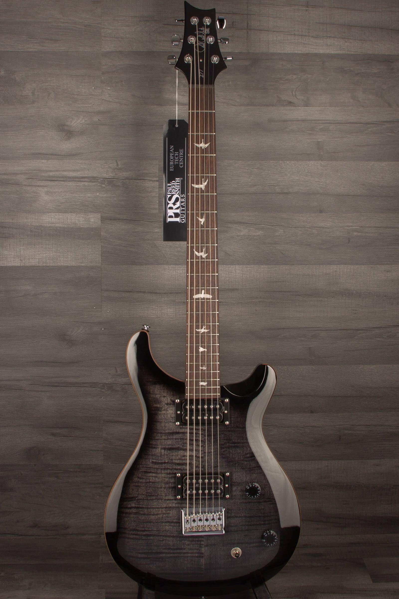 PRS SE Baritone 277 Electric Guitar - Charcoal Burst