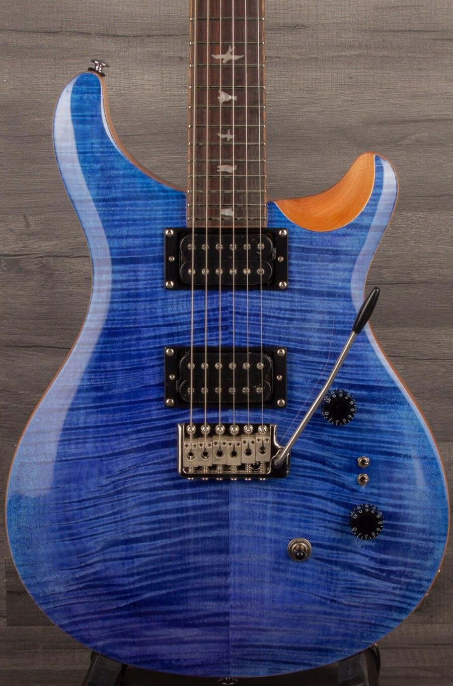 PRS SE Custom 24/08 - Faded Blue - MusicStreet
