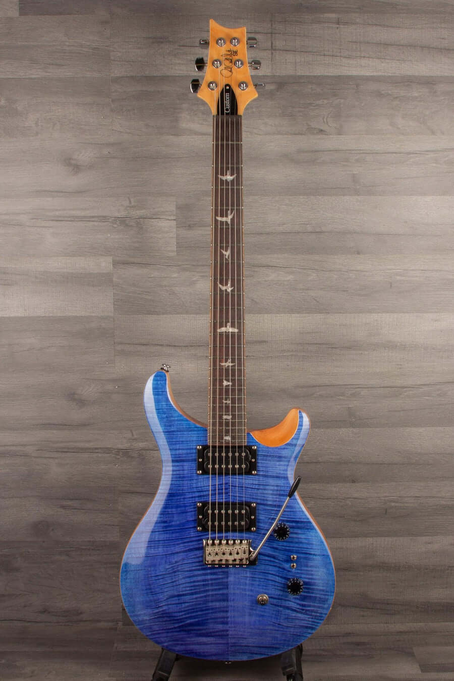 PRS SE Custom 24/08 - Faded Blue - MusicStreet