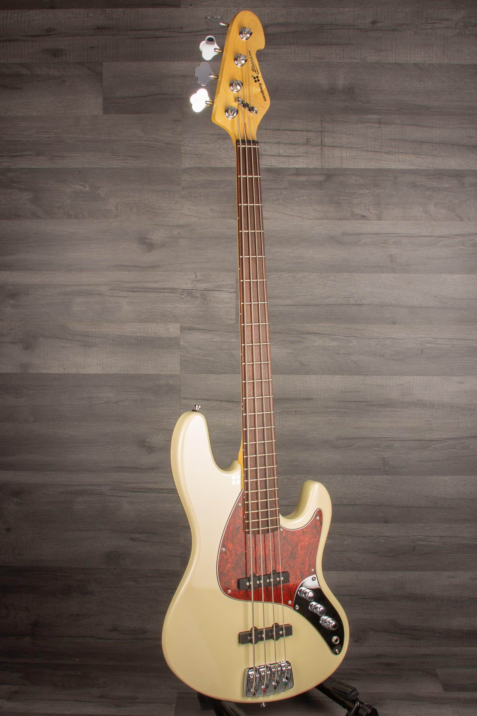 Sandberg Electra TT4 - Creme Bass Guitar
