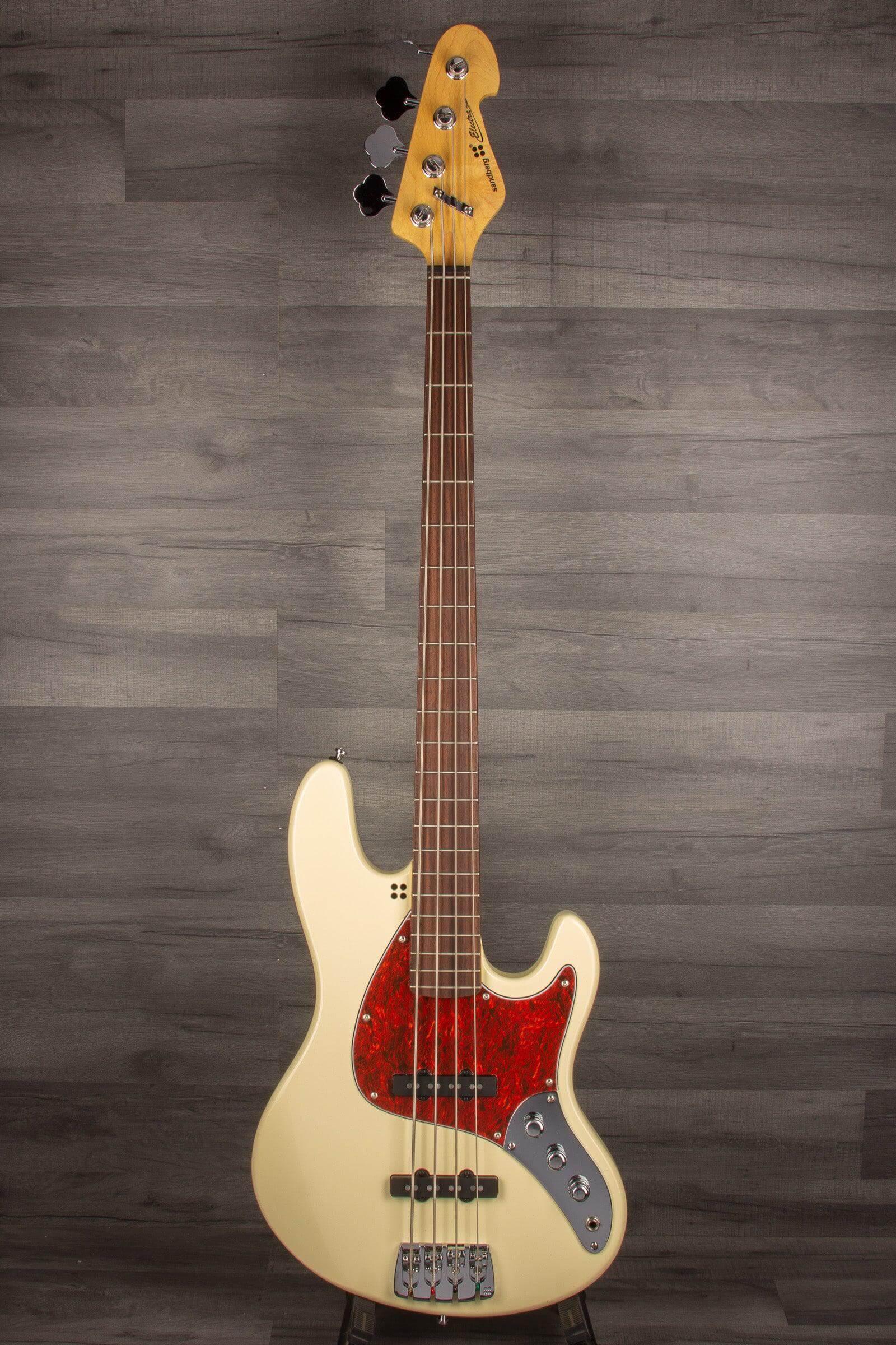 Sandberg Electra TT4 - Creme Bass Guitar