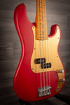 Squier - 40th Anniversary P Bass Vintage edition Dakota Red - MusicStreet