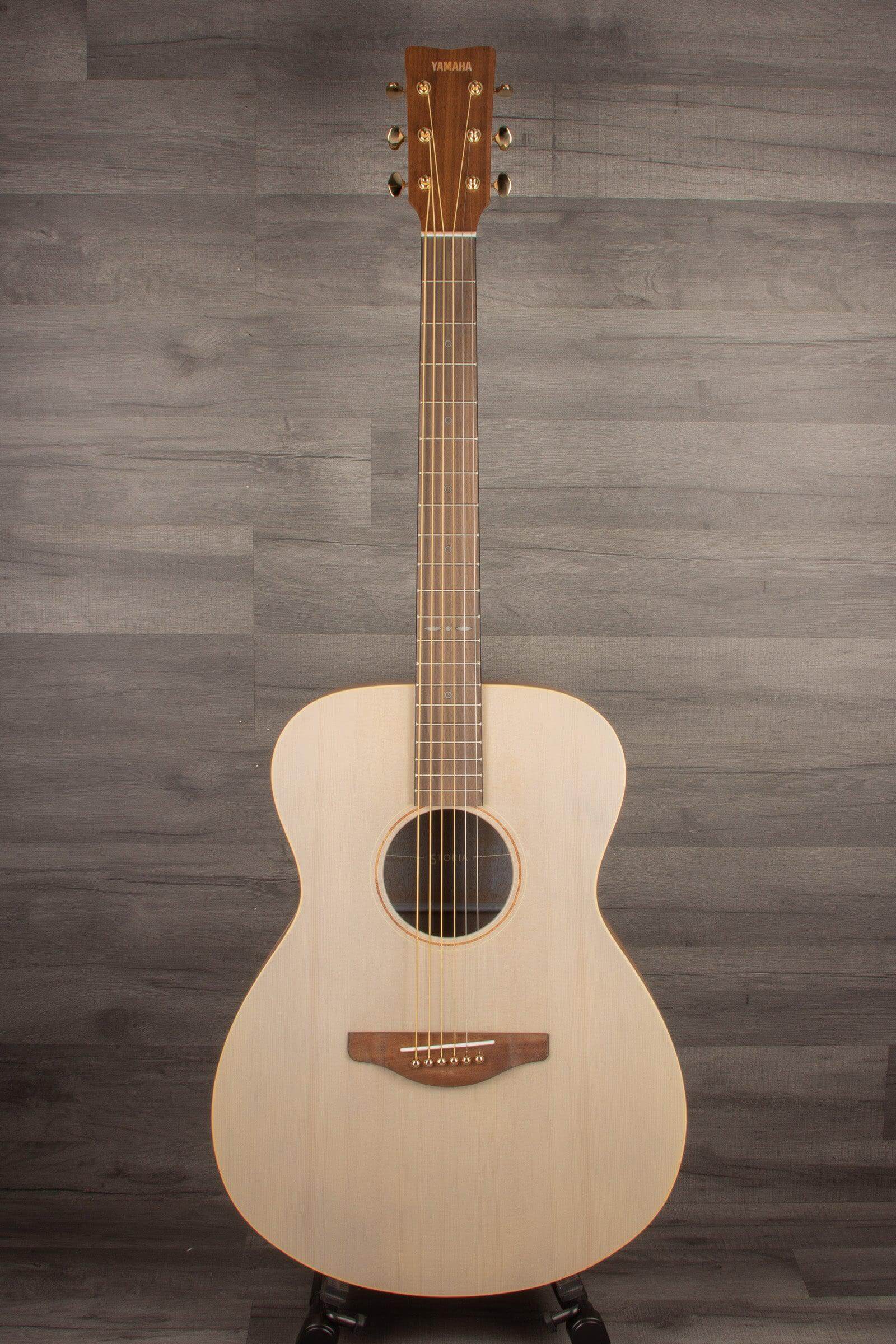 Yamaha Storia I Acoustic Guitar, Off-White - MusicStreet