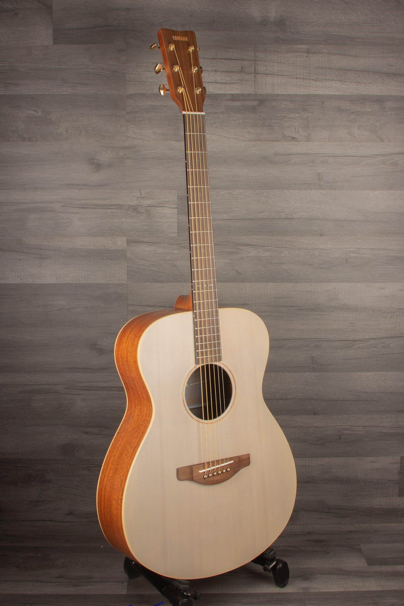 Yamaha Storia I Acoustic Guitar, Off-White - MusicStreet