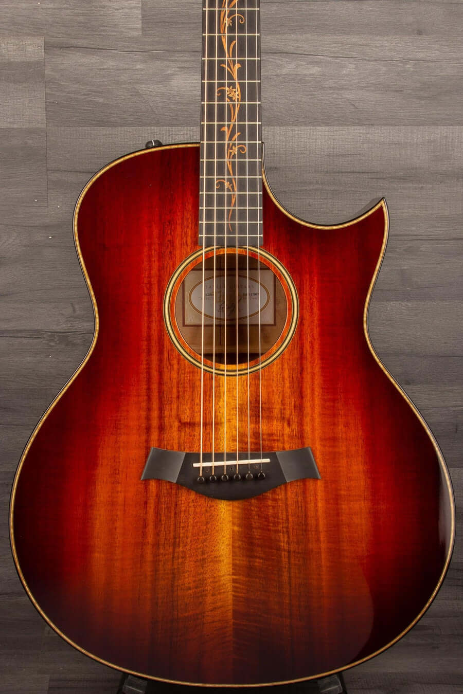 USED - 2017 Taylor K26ce Koa Florentine Grand Symphony Limited