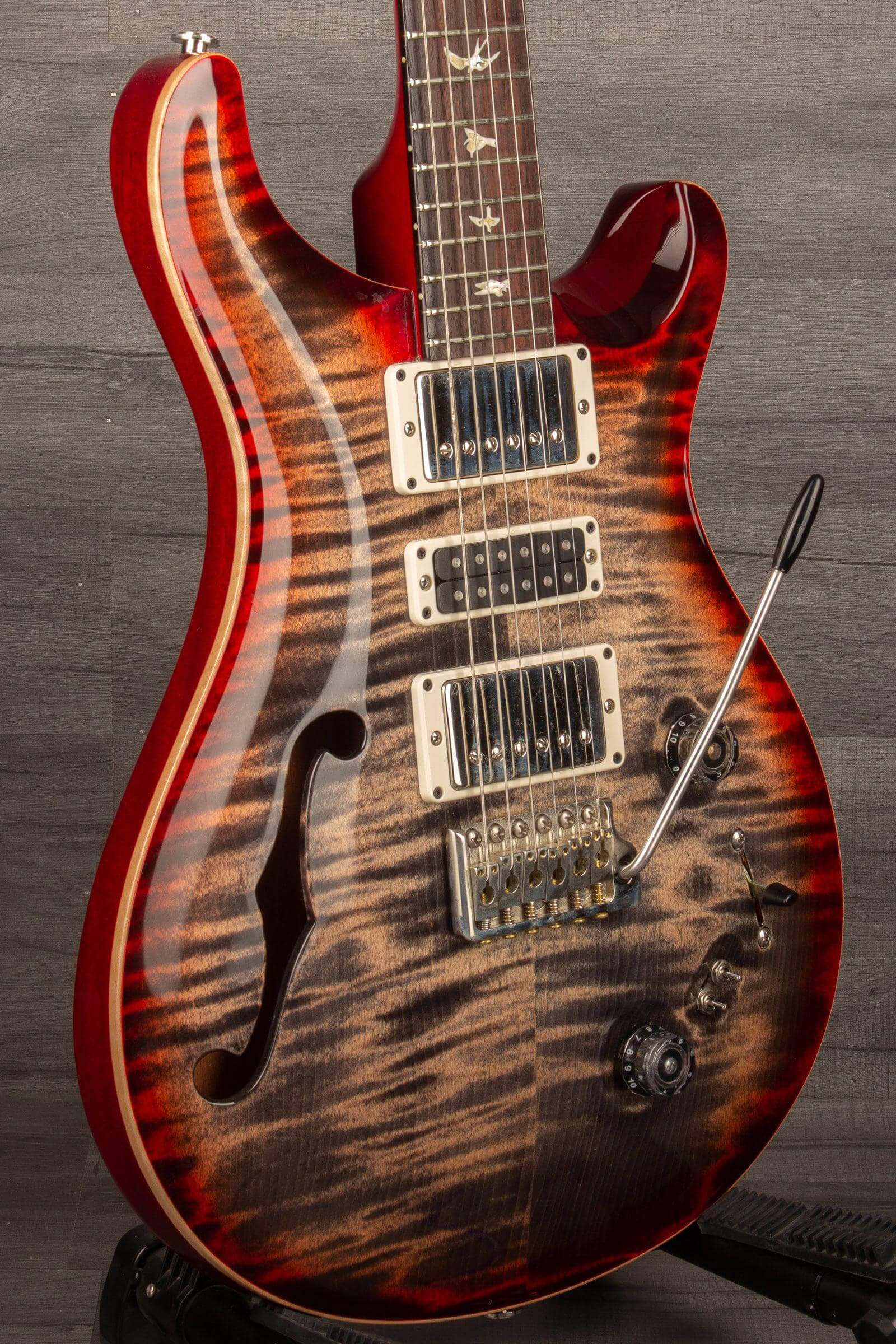 USED - PRS Special Semi Hollow Limited Edition - Charcoal Cherryburst - MusicStreet