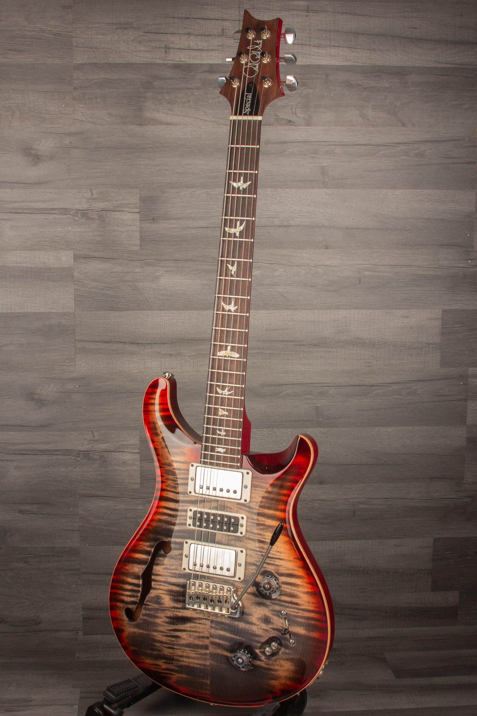 USED - PRS Special Semi Hollow Limited Edition - Charcoal Cherryburst