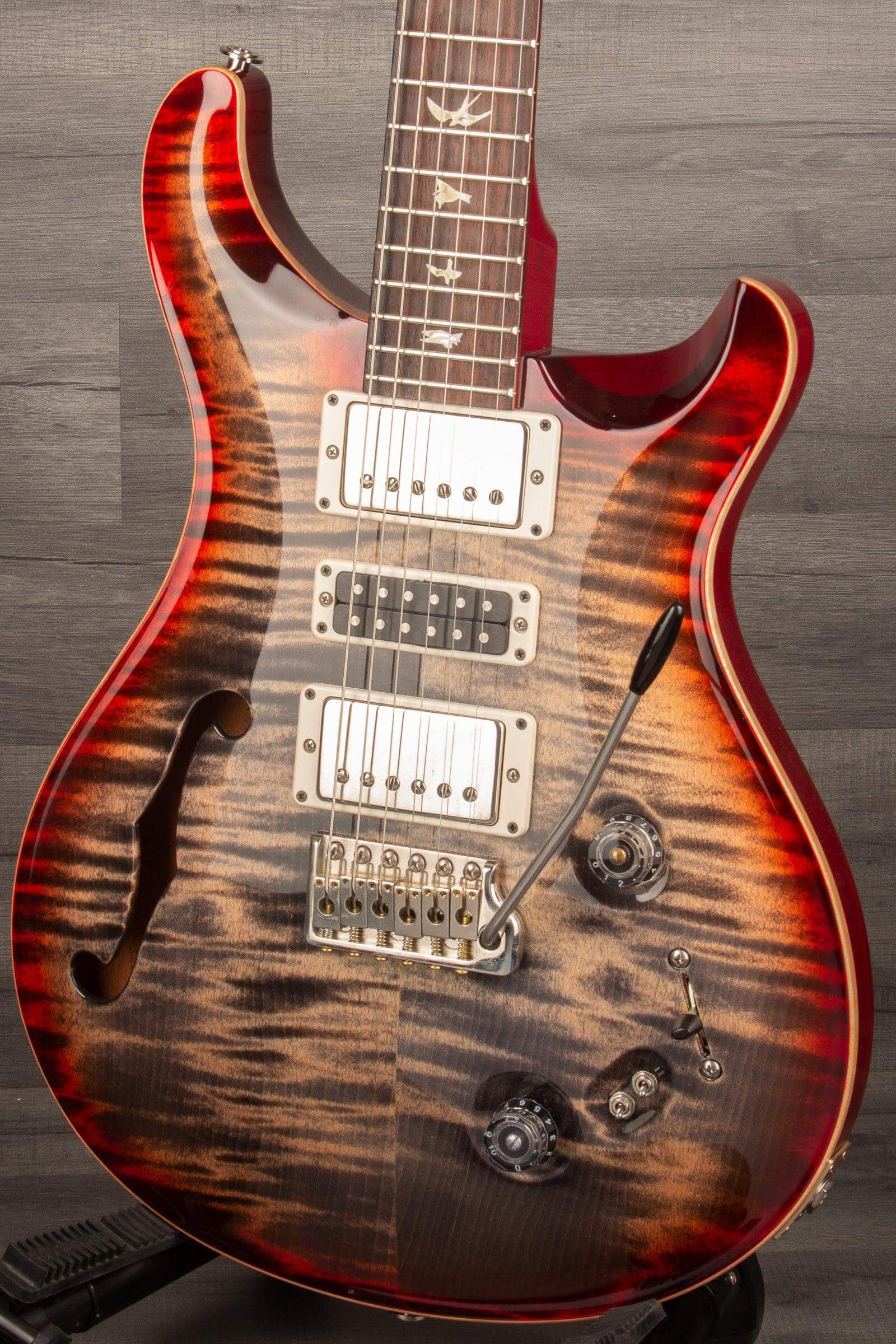 USED - PRS Special Semi Hollow Limited Edition - Charcoal Cherryburst