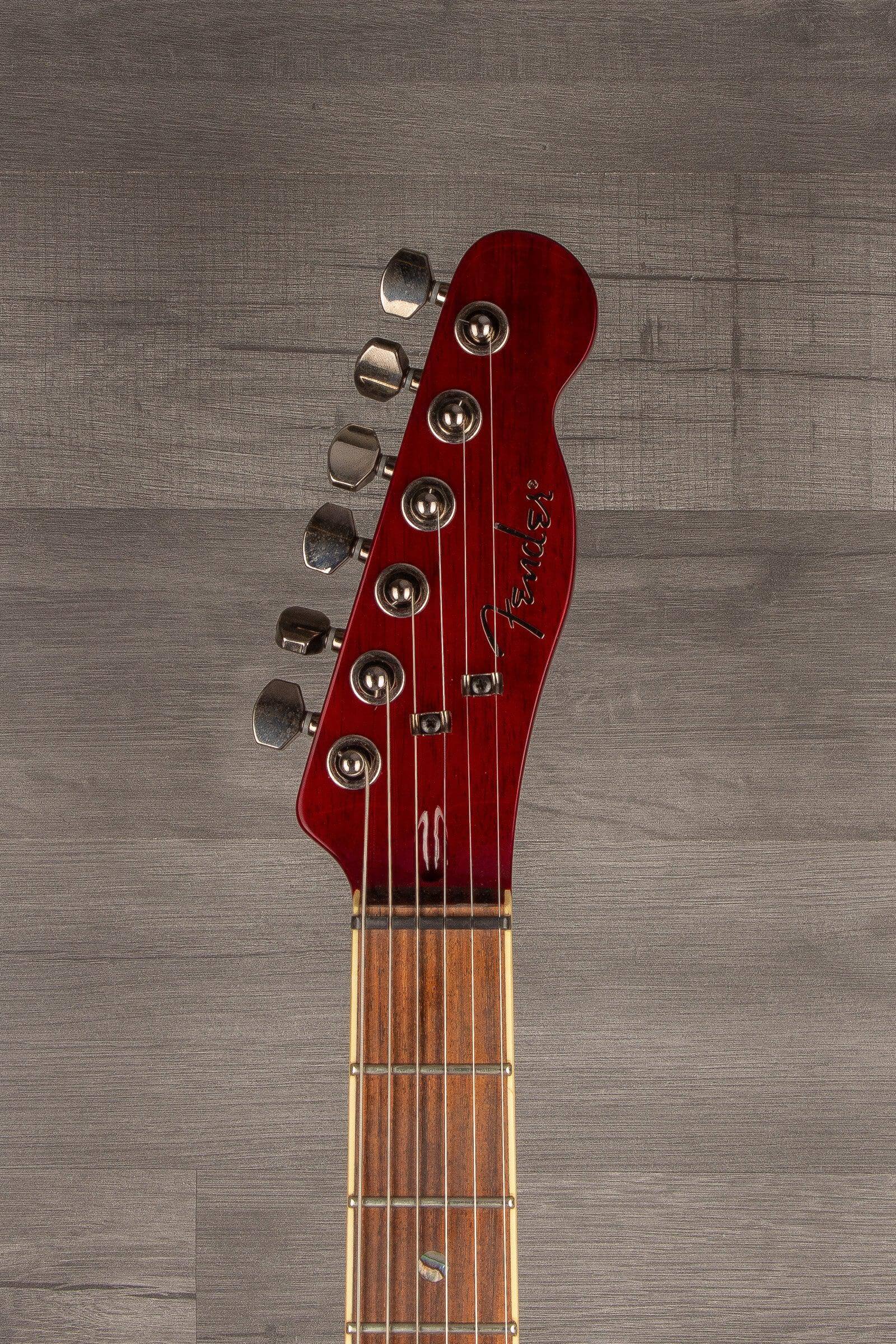USED - Fender Special Edition Custom Telecaster FMT HH - Crimson Red Transparent