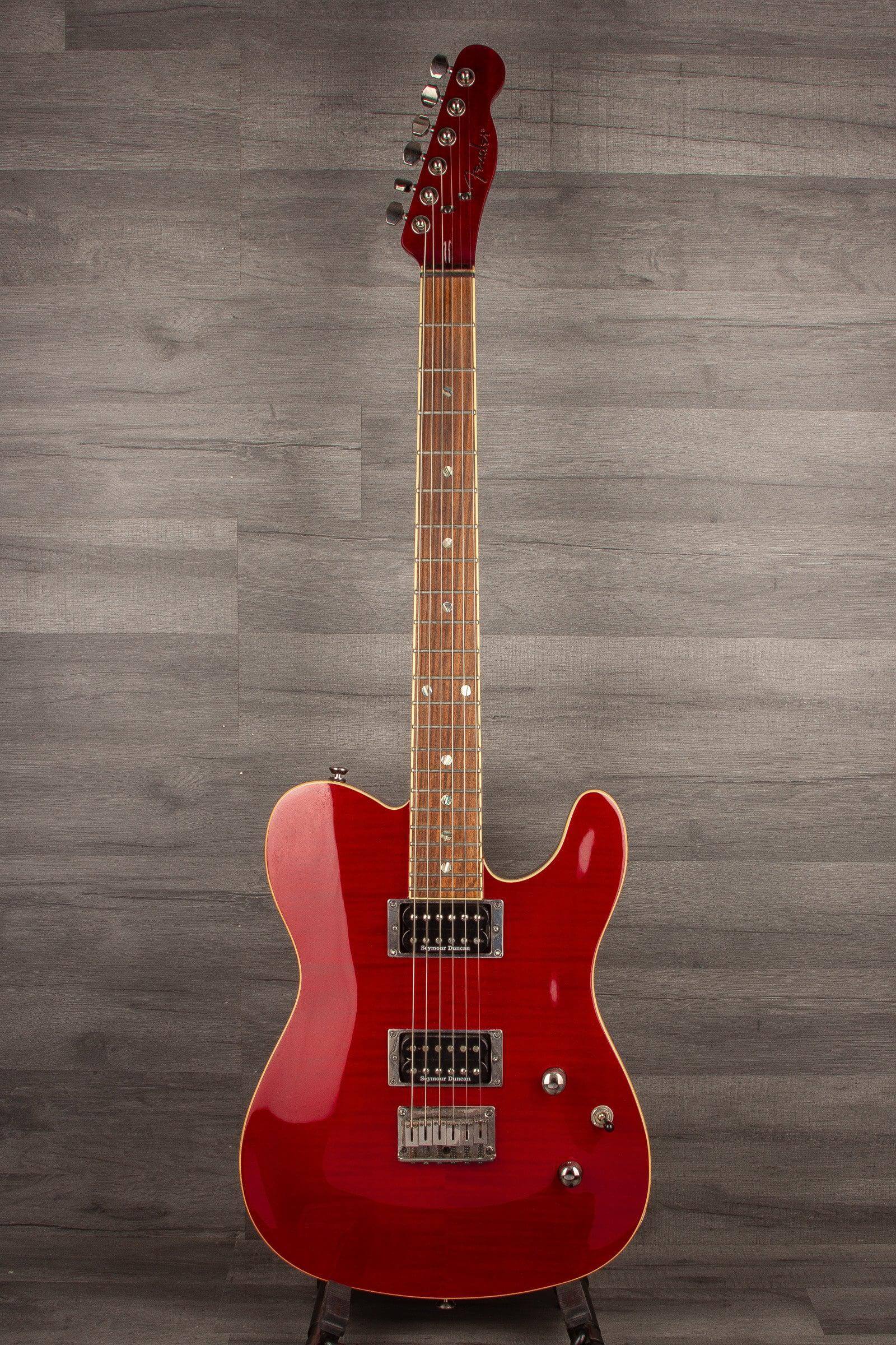 USED - Fender Special Edition Custom Telecaster FMT HH - Crimson Red Transparent