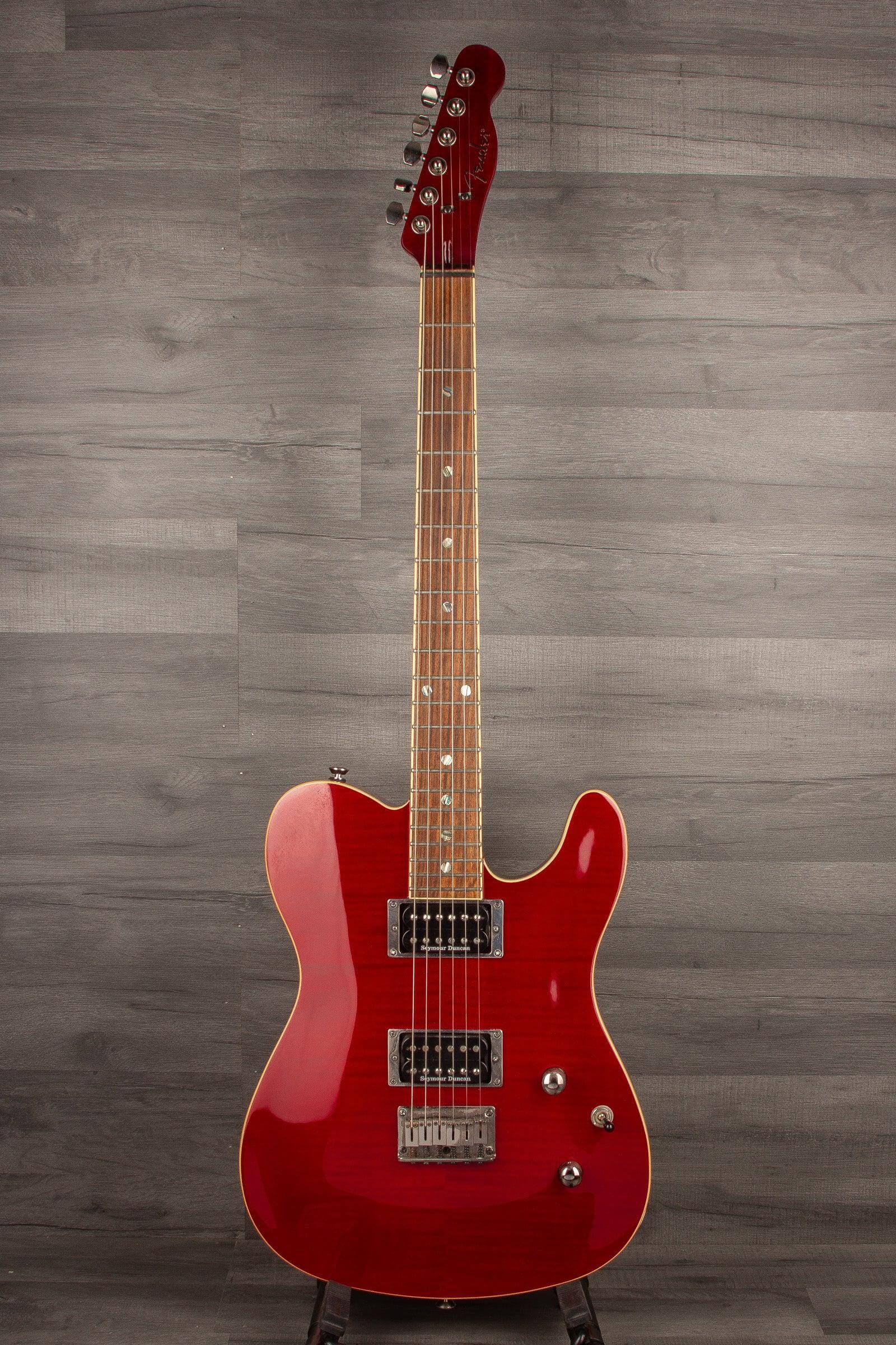 USED - Fender Special Edition Custom Telecaster FMT HH - Crimson Red Transparent - MusicStreet