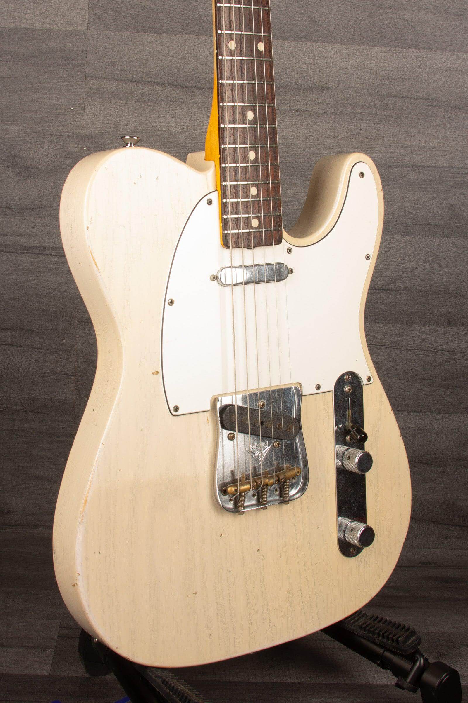 USED - Fender Custom Shop Journeyman Relic Post modern Telecaster - Aged White Blonde