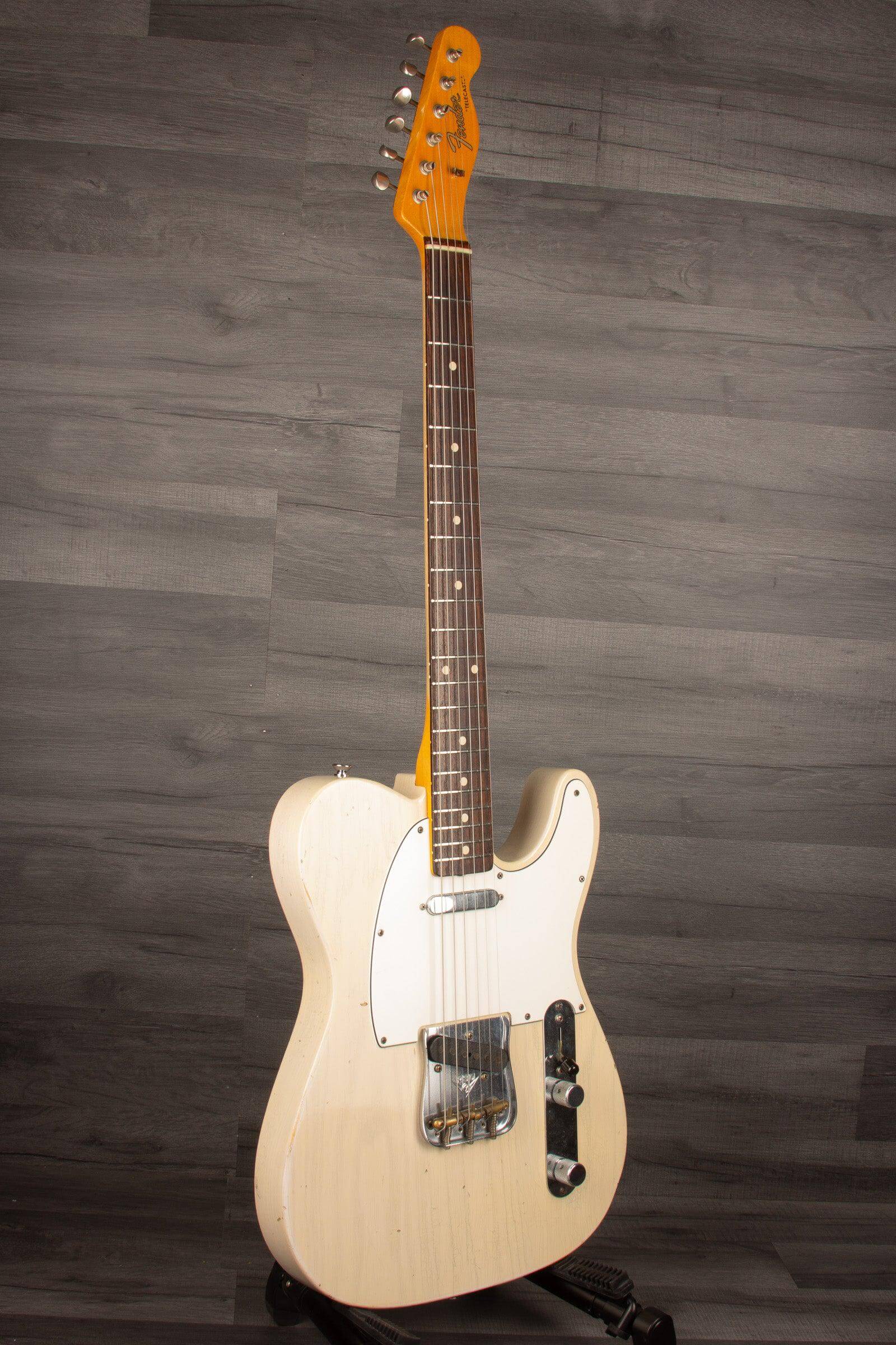 USED - Fender Custom Shop Journeyman Relic Post modern Telecaster - Aged White Blonde