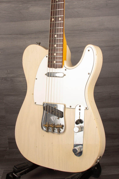 USED - Fender Custom Shop Journeyman Relic Post modern Telecaster - Aged White Blonde