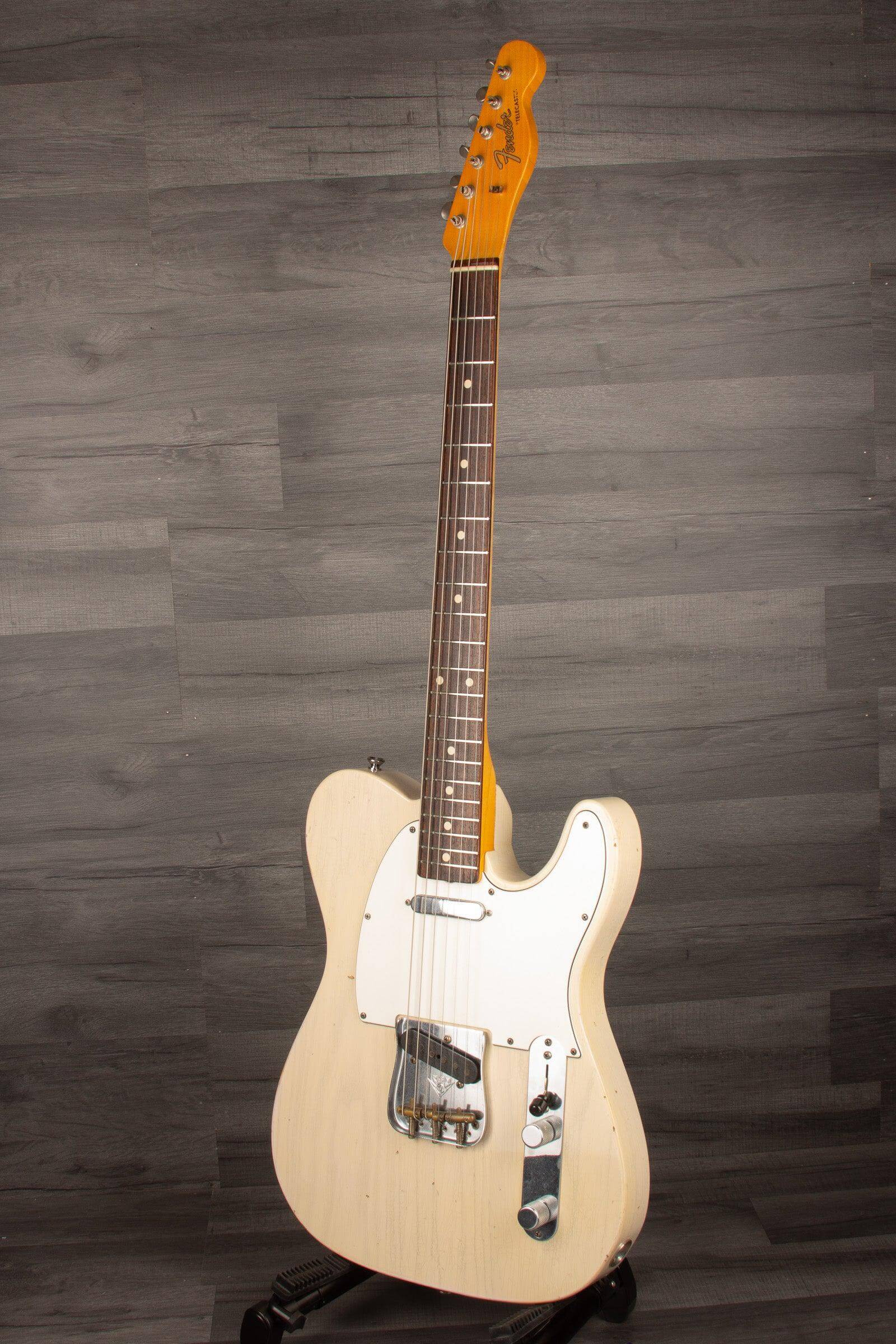 USED - Fender Custom Shop Journeyman Relic Post modern Telecaster - Aged White Blonde