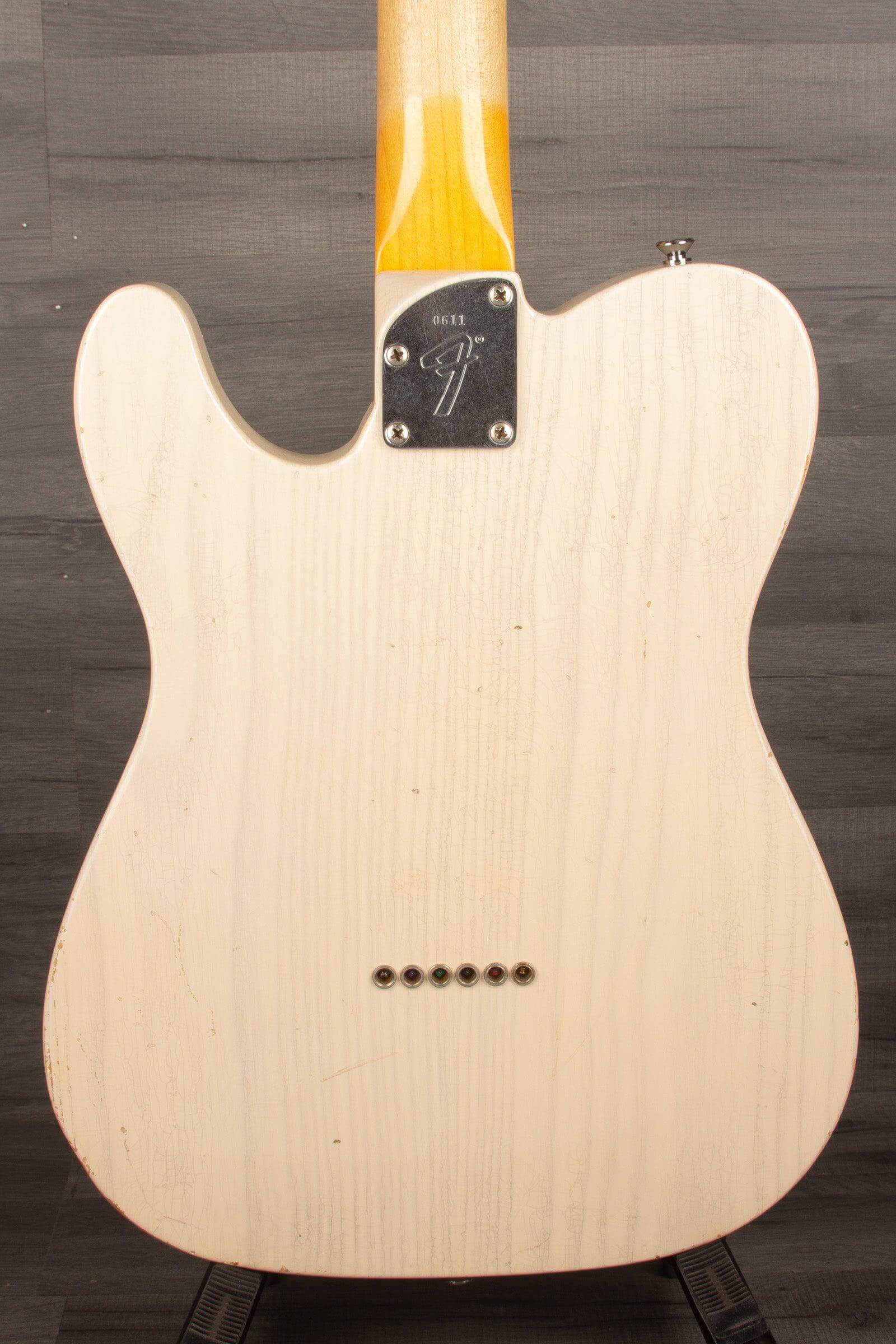 USED - Fender Custom Shop Journeyman Relic Post modern Telecaster - Aged White Blonde