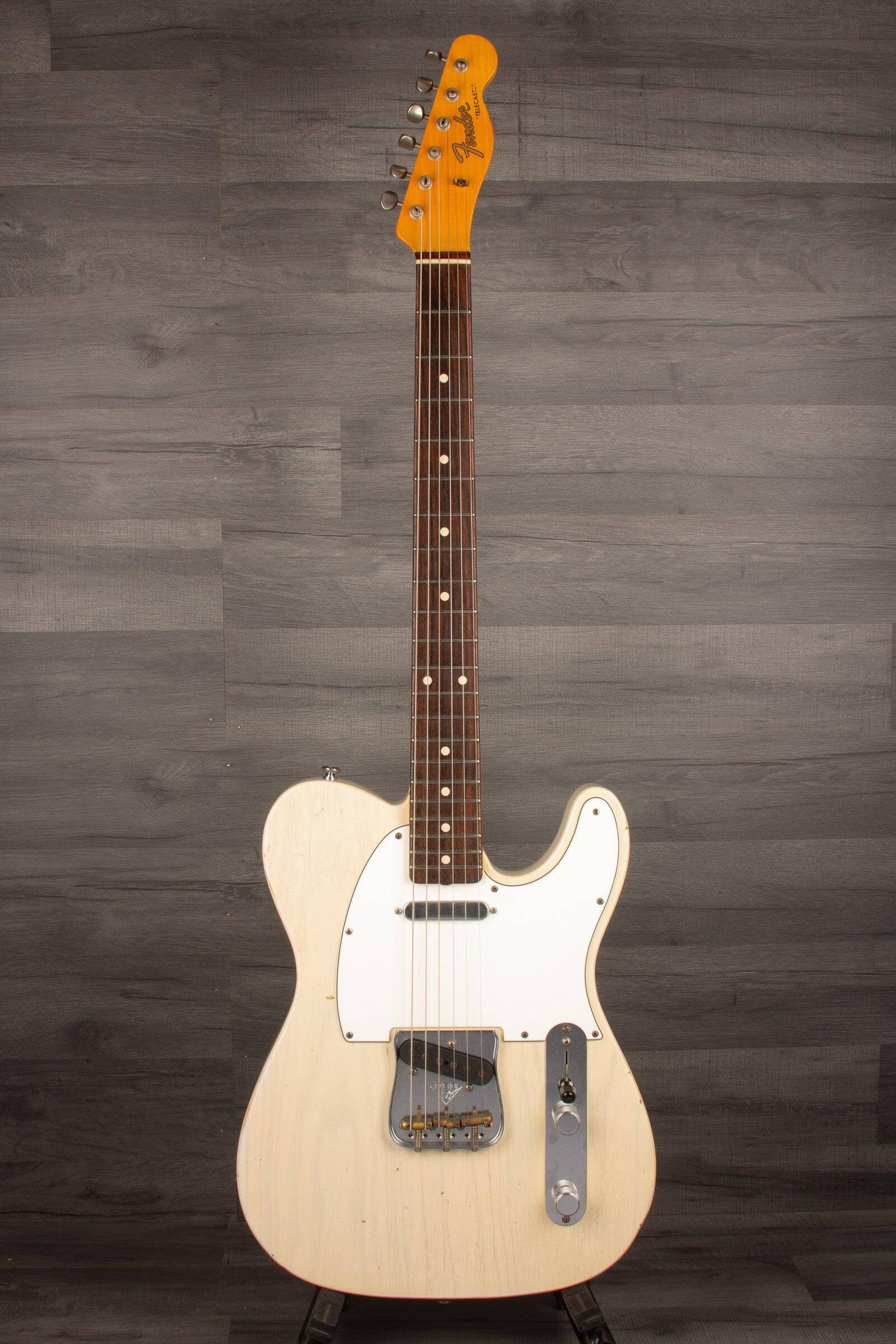 USED - Fender Custom Shop Journeyman Relic Post modern Telecaster - Aged White Blonde