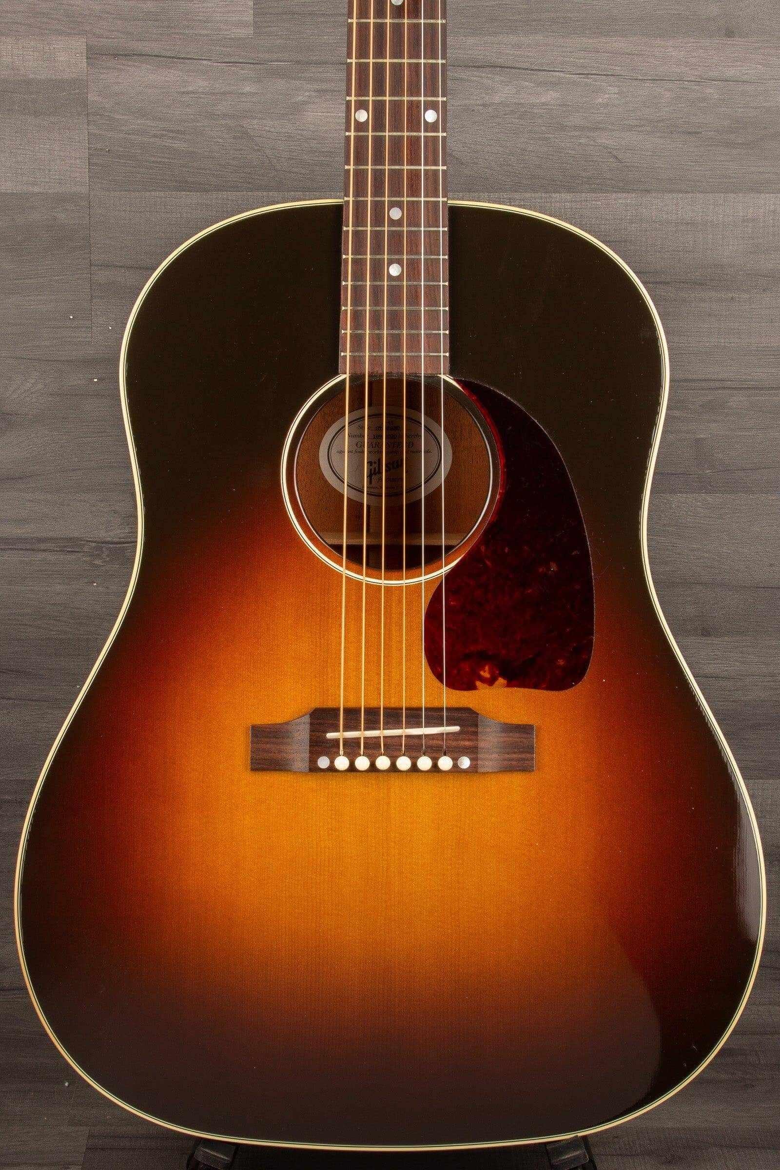 USED - Gibson J45 2012 Sunburst