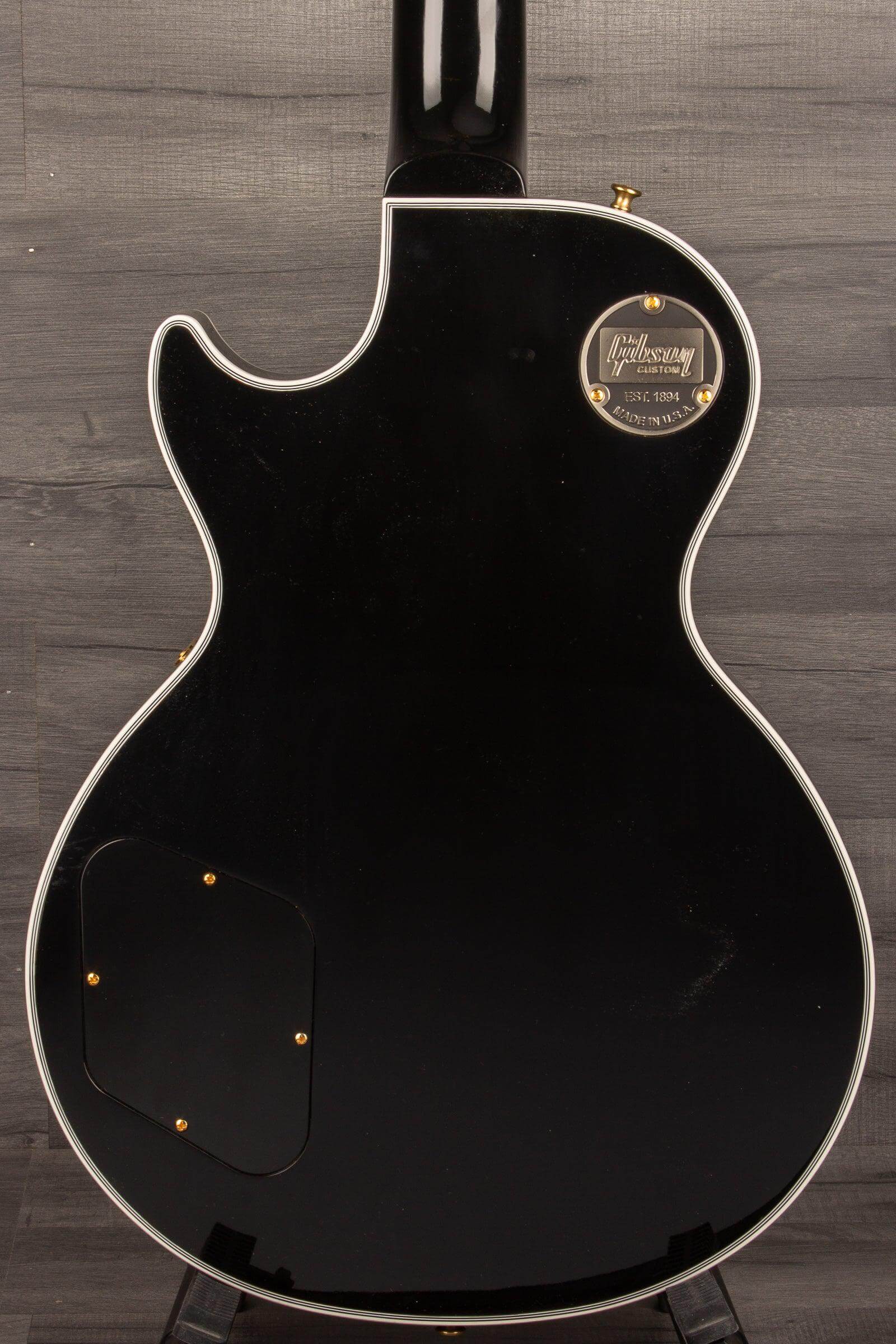 USED - Gibson Custom Shop Les Paul Custom Gloss Black
