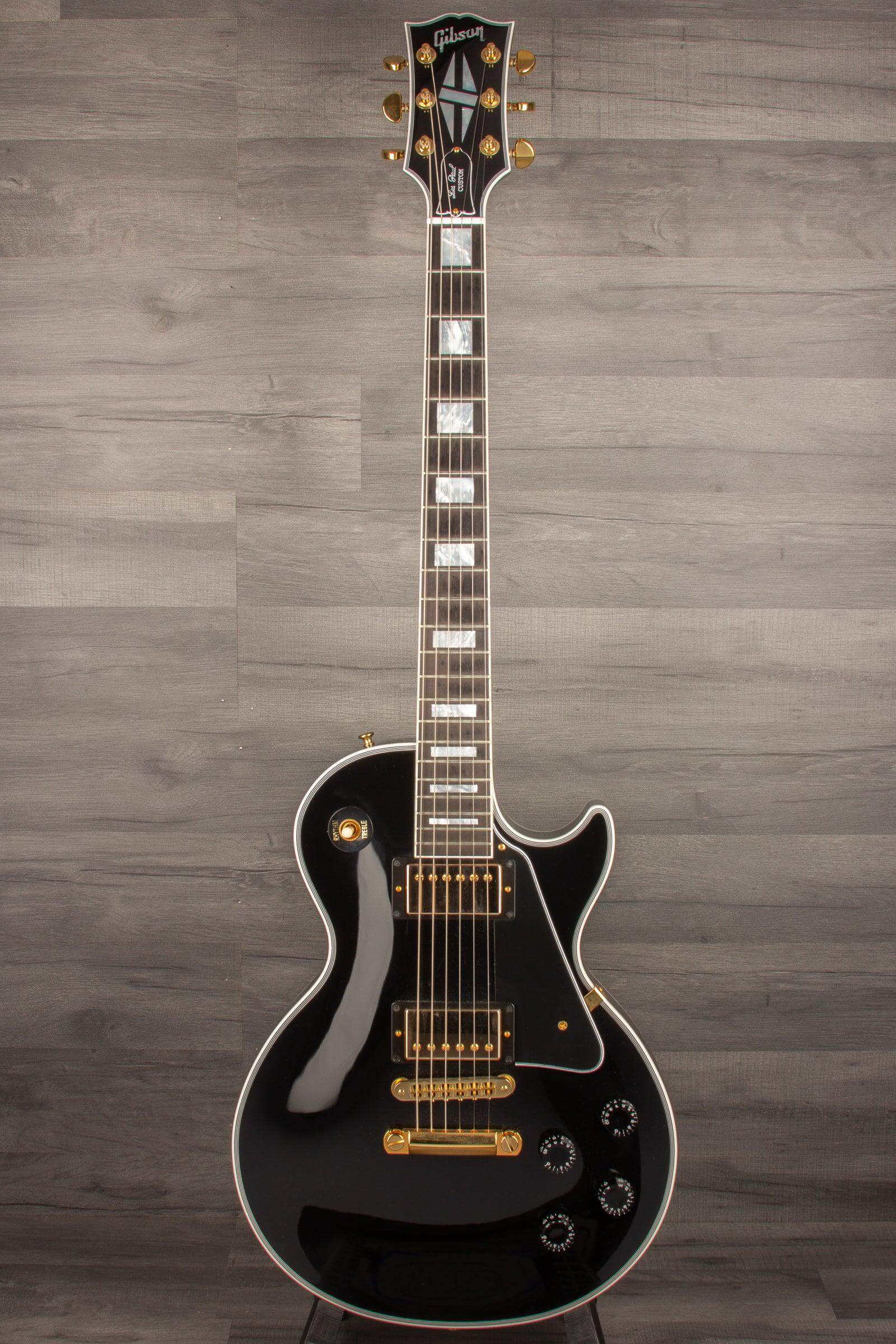 USED - Gibson Custom Shop Les Paul Custom Gloss Black