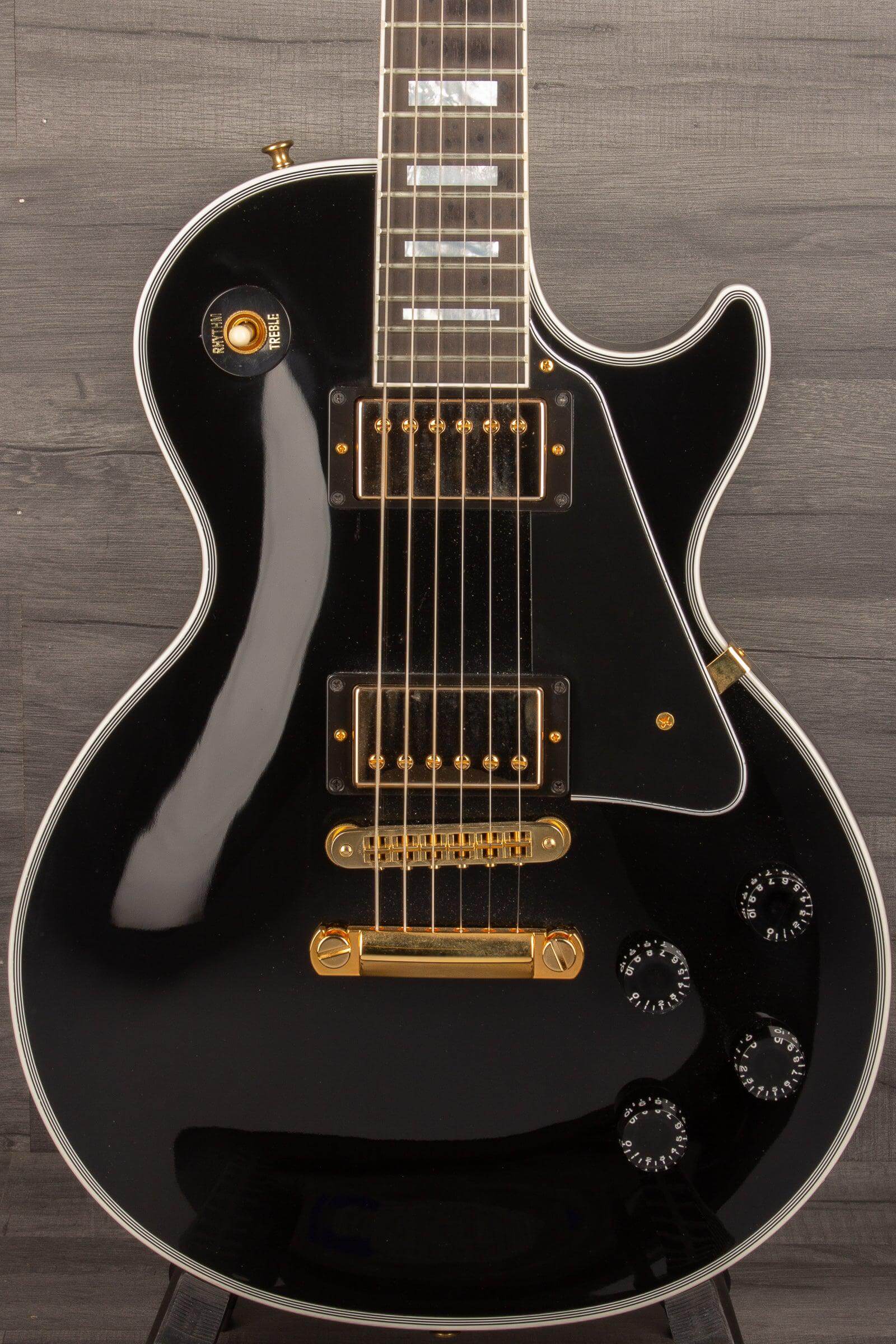 USED - Gibson Custom Shop Les Paul Custom Gloss Black - MusicStreet