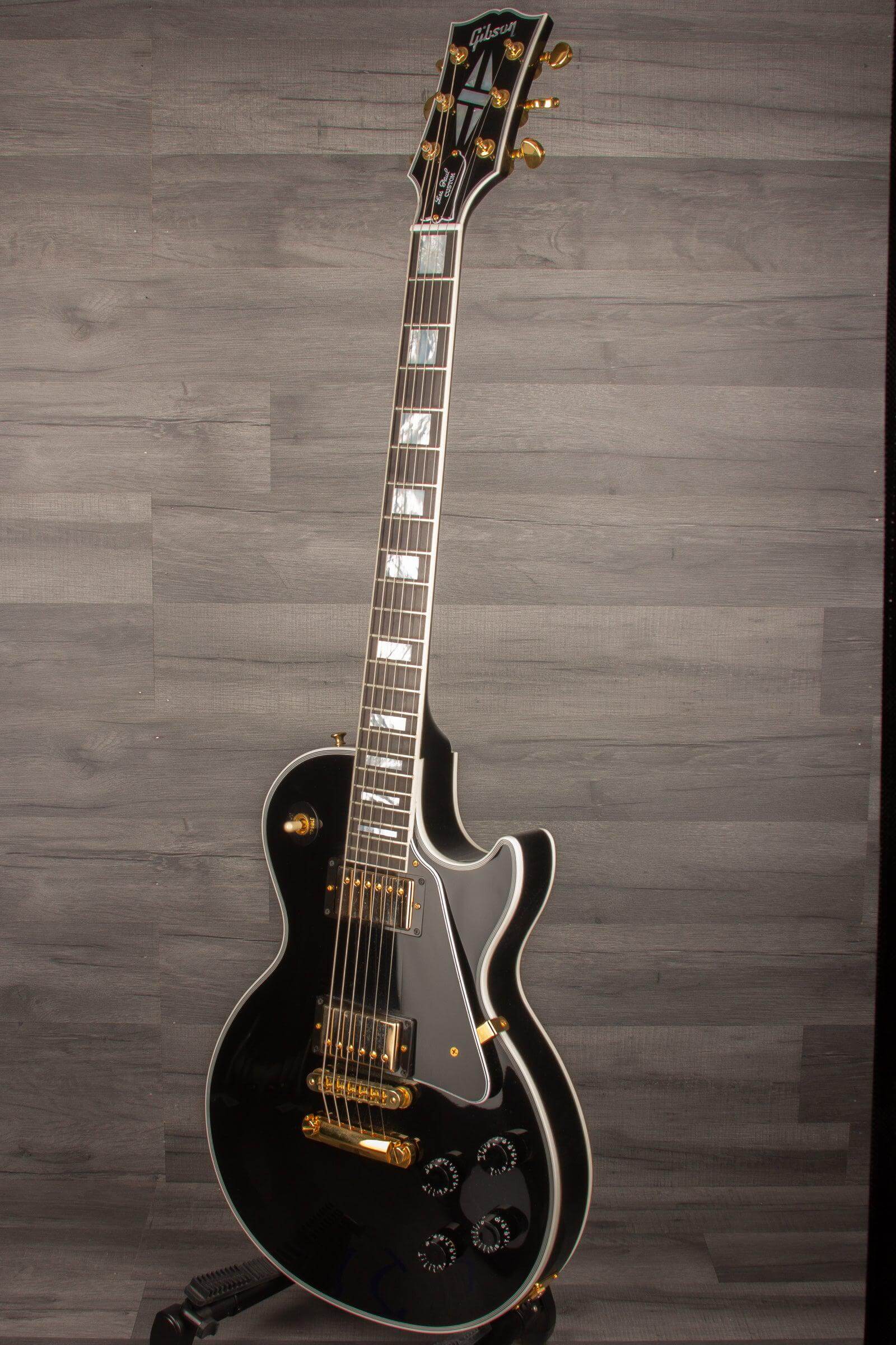 USED - Gibson Custom Shop Les Paul Custom Gloss Black