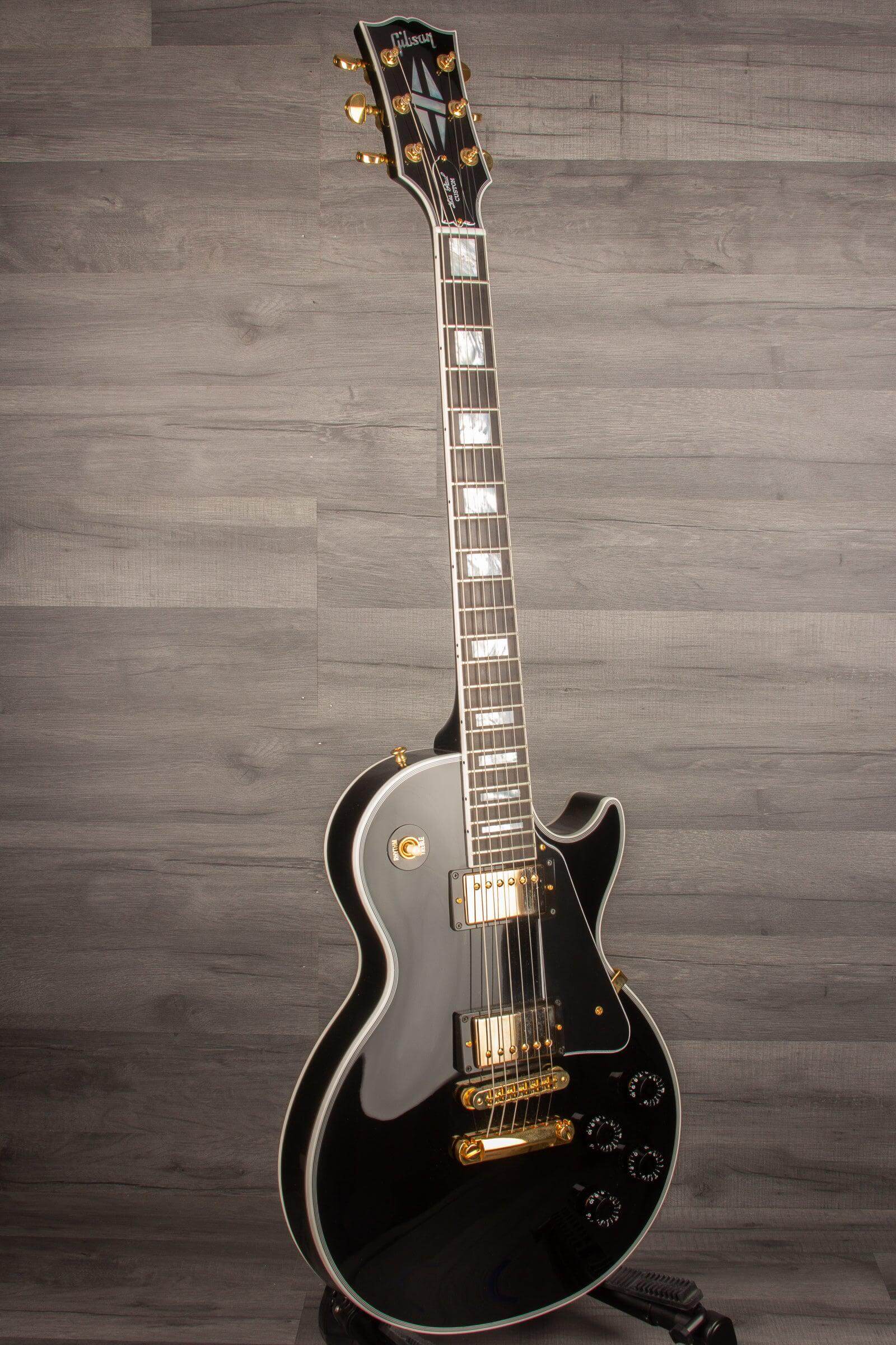 USED - Gibson Custom Shop Les Paul Custom Gloss Black