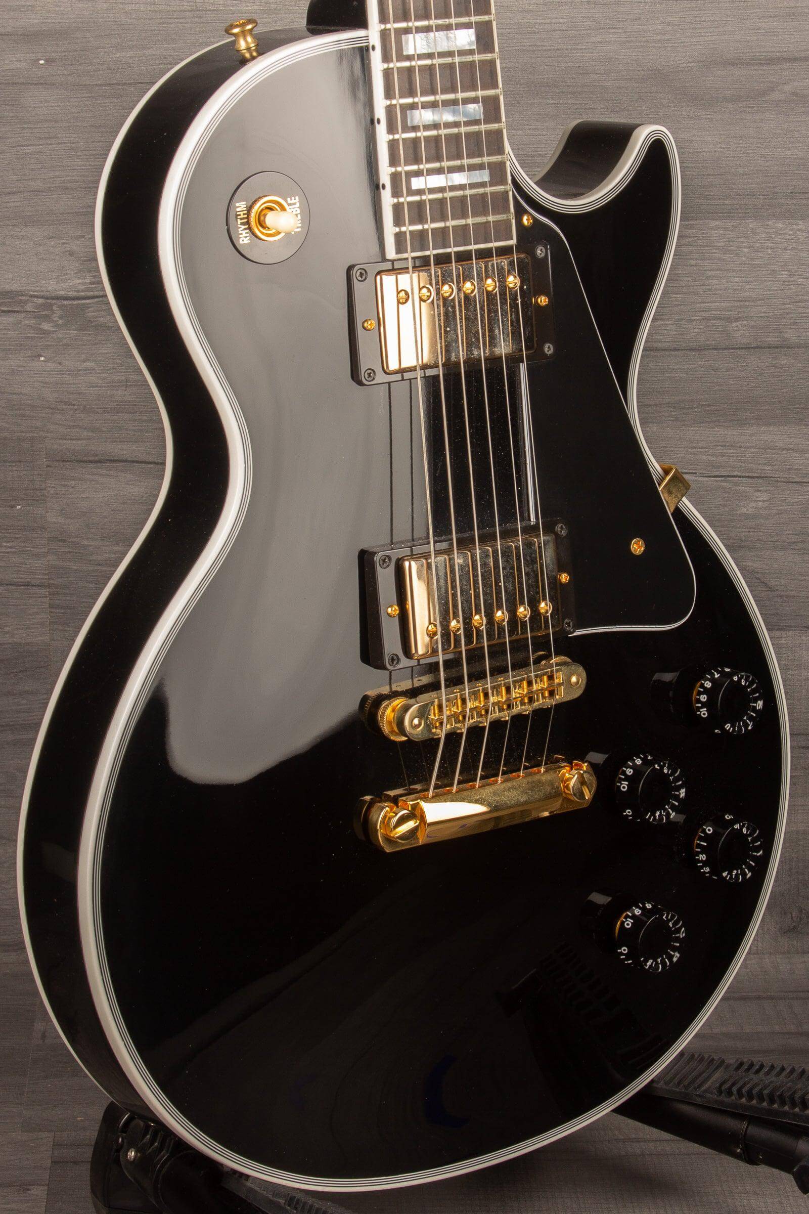 USED - Gibson Custom Shop Les Paul Custom Gloss Black - MusicStreet