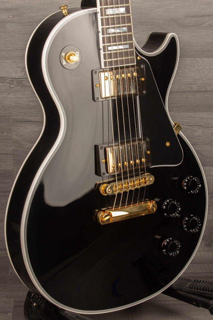 USED - Gibson Custom Shop Les Paul Custom Gloss Black