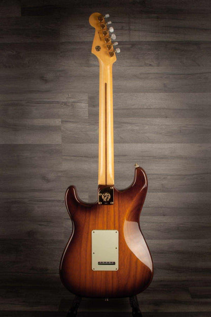 USED - Fender 75th Anniversary Commemorative Stratocaster 2-Colour Bourbon Burst