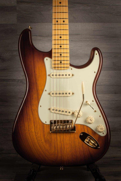 USED - Fender 75th Anniversary Commemorative Stratocaster 2-Colour Bourbon Burst