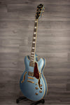 USED Ibanez Artcore AS83-STE Expressionist in Steel Blue - MusicStreet