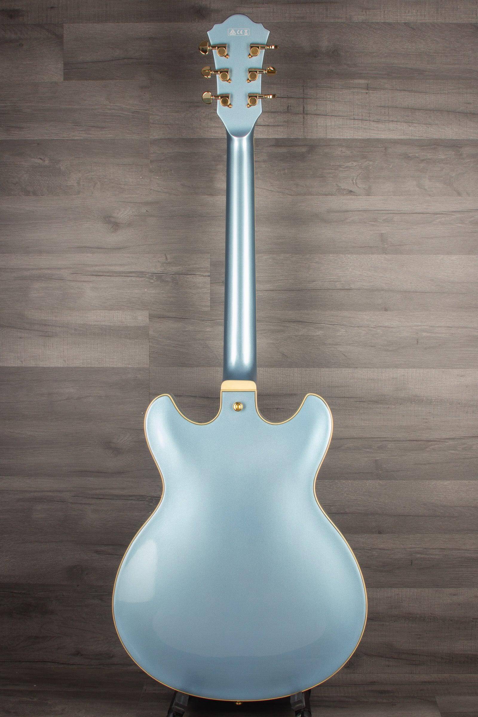 USED Ibanez Artcore AS83-STE Expressionist in Steel Blue - MusicStreet