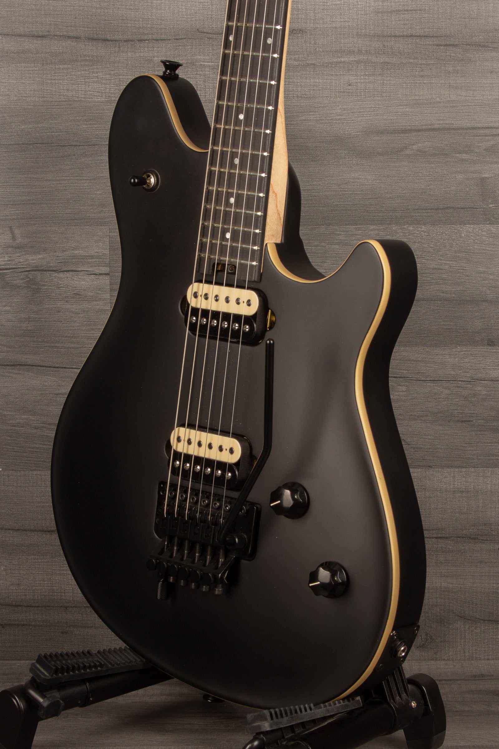 USED - EVH Wolfgang Special Stealth - Black (inc EVH hard case)