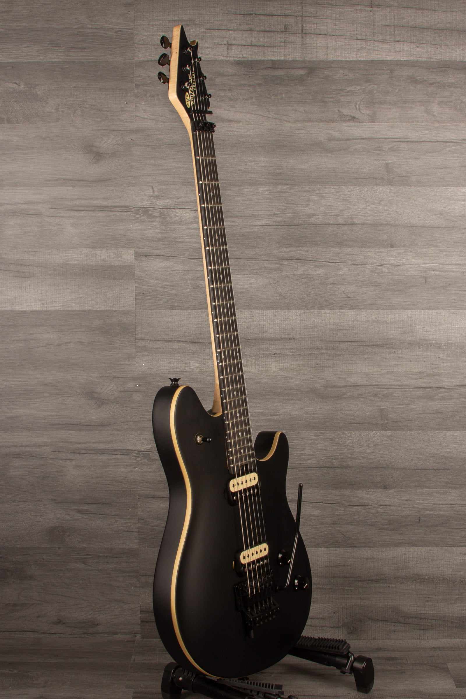 USED - EVH Wolfgang Special Stealth - Black (inc EVH hard case) - MusicStreet