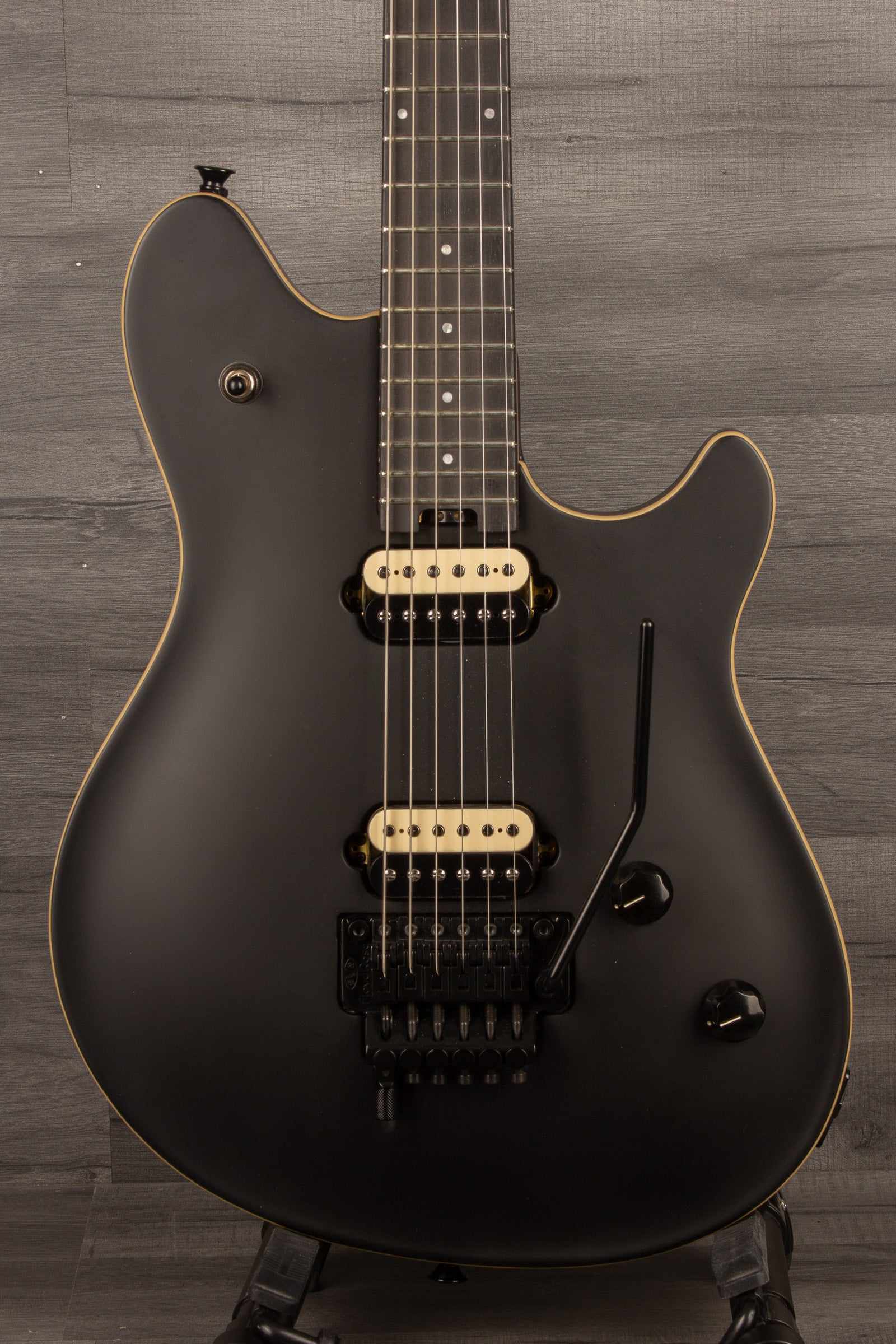USED - EVH Wolfgang Special Stealth - Black (inc EVH hard case)