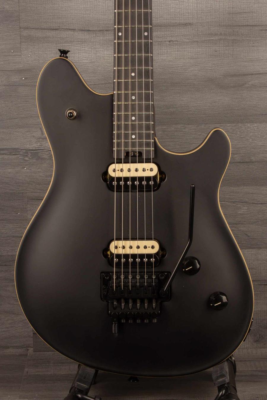 USED - EVH Wolfgang Special Stealth - Black (inc EVH hard case)
