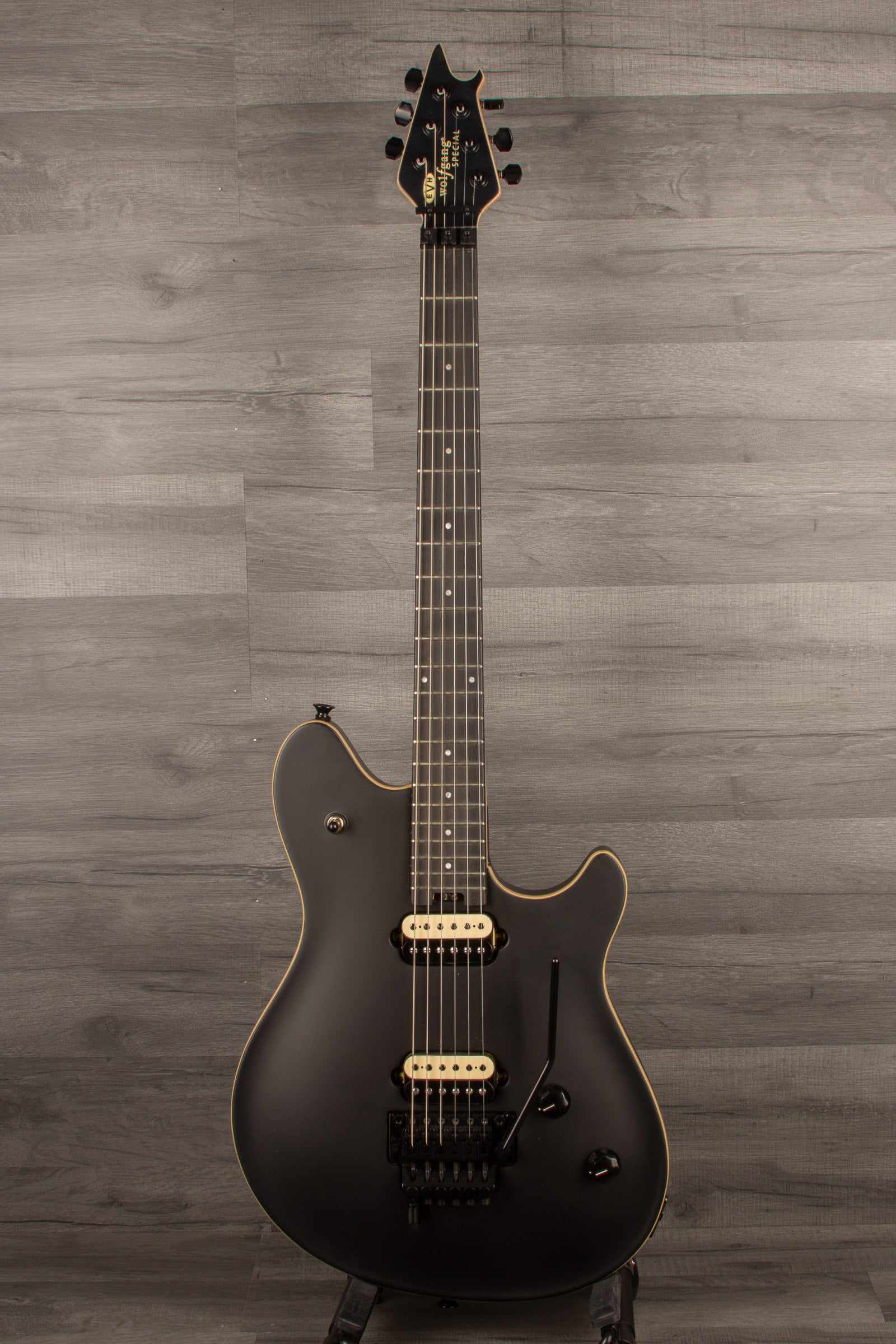 USED - EVH Wolfgang Special Stealth - Black (inc EVH hard case) - MusicStreet