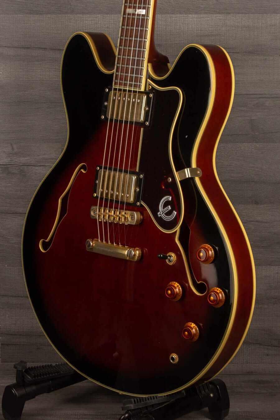 USED - Epiphone Sheraton II Violin Burst (Samick factory) '96