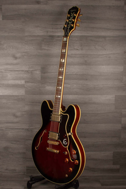 USED - Epiphone Sheraton II Violin Burst (Samick factory) '96