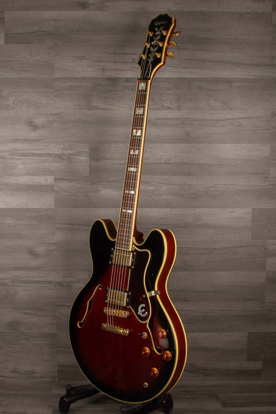 USED - Epiphone Sheraton II Violin Burst (Samick factory) '96