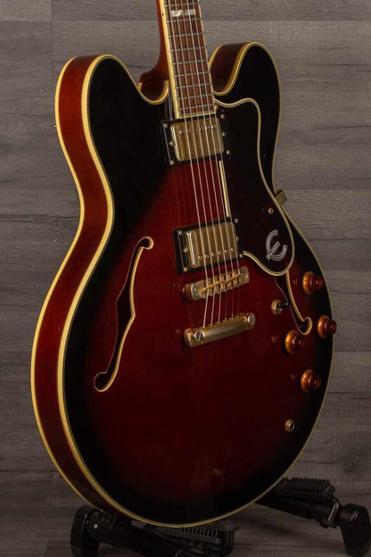 USED - Epiphone Sheraton II Violin Burst (Samick factory) '96