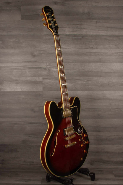 USED - Epiphone Sheraton II Violin Burst (Samick factory) '96