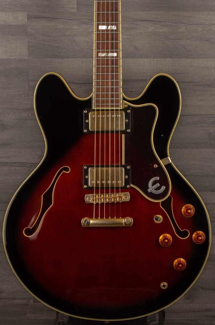 USED - Epiphone Sheraton II Violin Burst (Samick factory) '96