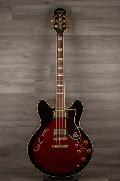 USED - Epiphone Sheraton II Violin Burst (Samick factory) '96