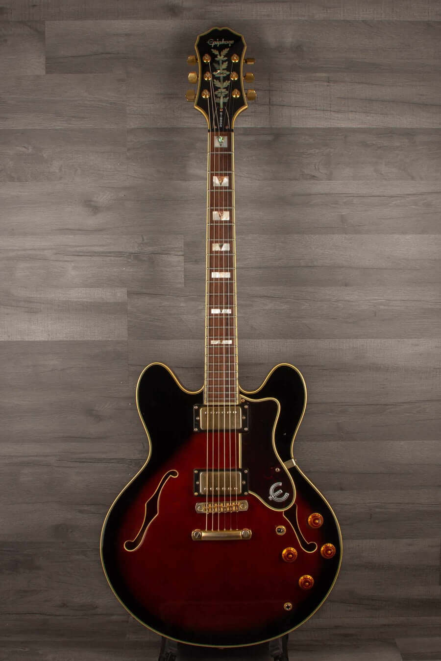 USED - Epiphone Sheraton II Violin Burst (Samick factory) '96