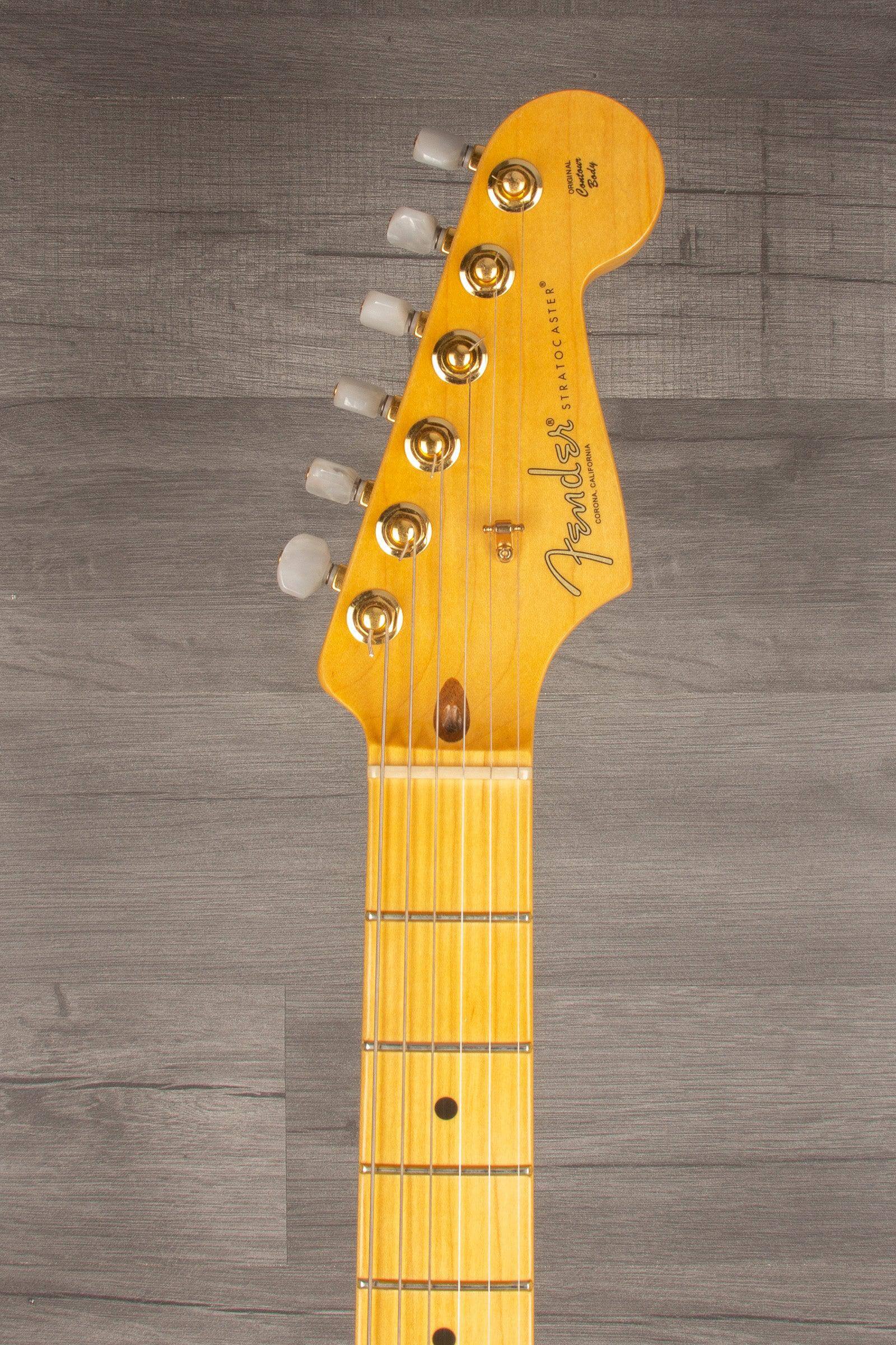 USED - Fender 75th Anniversary Commemorative Stratocaster 2-Colour Bourbon Burst